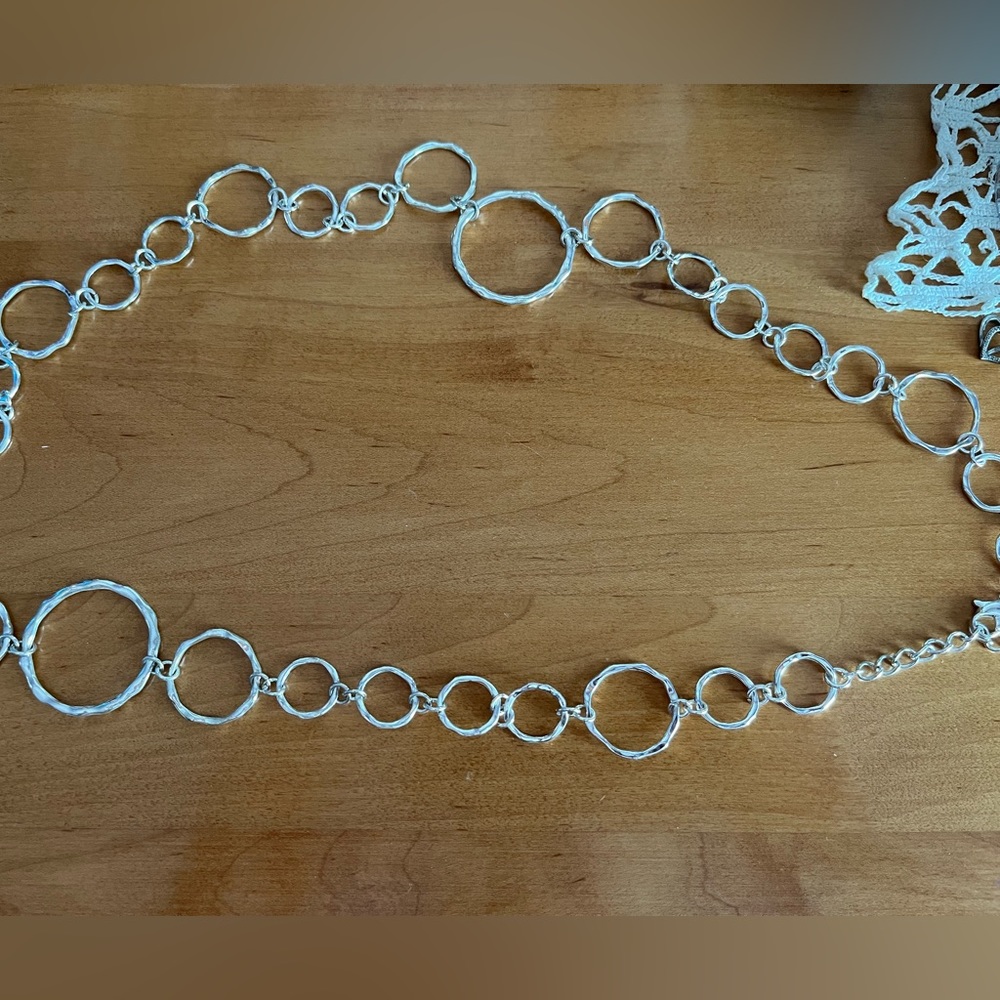Silver necklace
